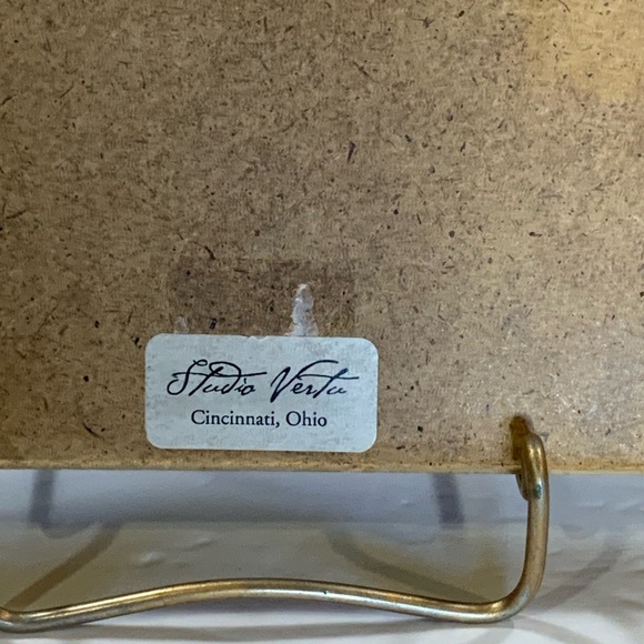 Studio Vertu Marble Tile Trivet Hanging or Counter Top 8 X 8 Wine Italian #40 - Picture 5 of 5